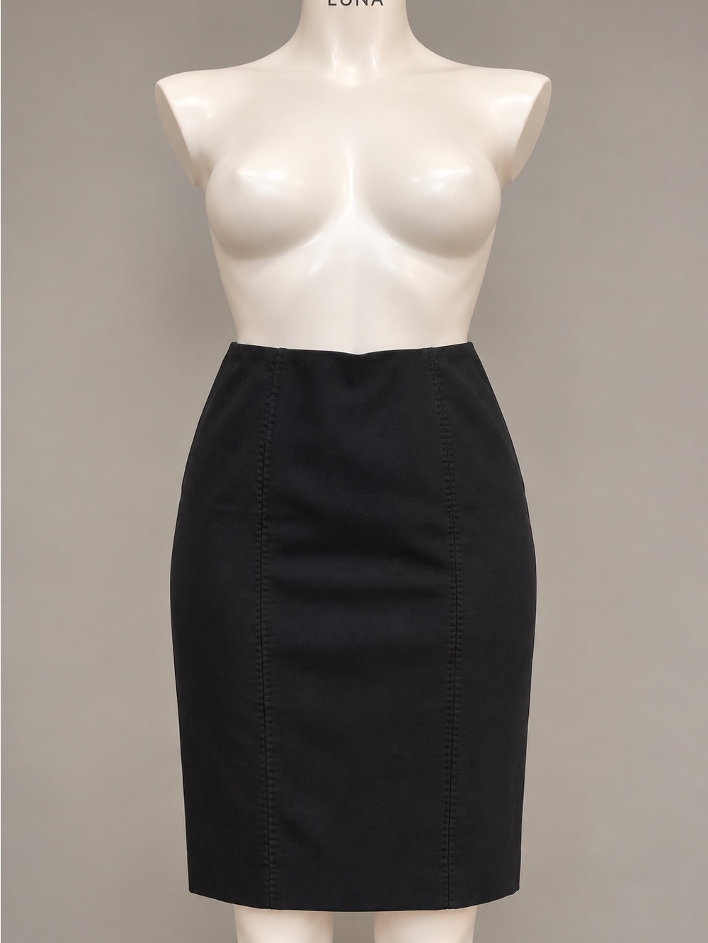 Rebecca Taylor Black Tailored Pencil Skirt